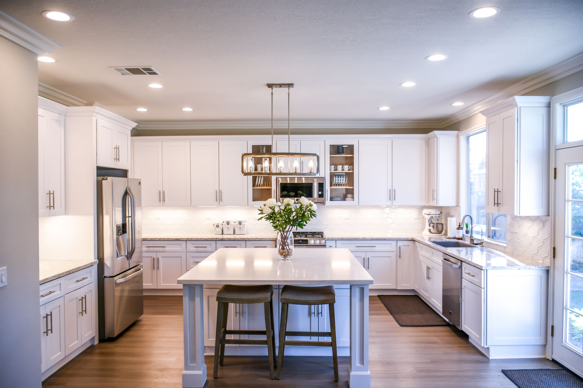 Bright contemporary kitchen used as temporary service-category imagery